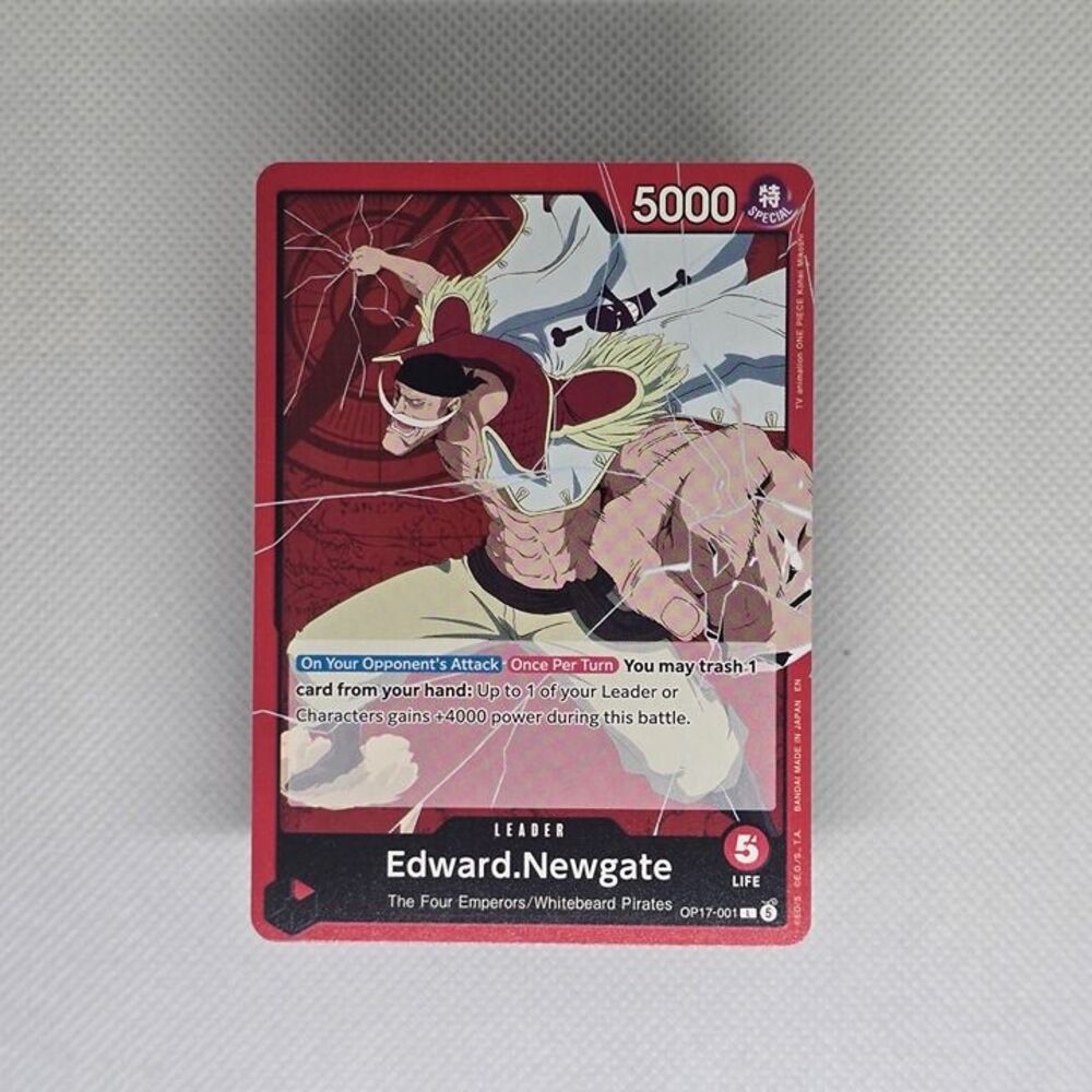 Edward.Newgate OP17-001 One Piece World's Strongest Warriors